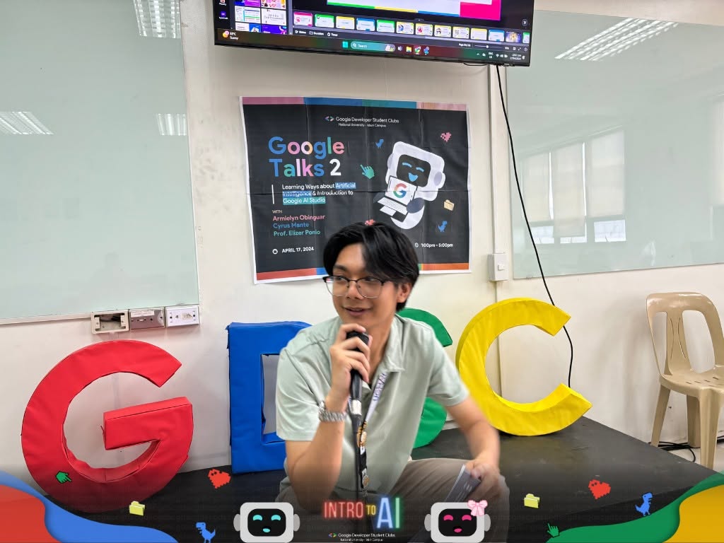 Speaking at GDSC Google Talks 2: Intro to AI
